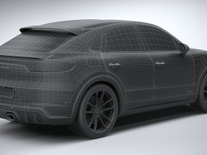 Porsche Cayenne GTS Coupe 2020 3D-Modell