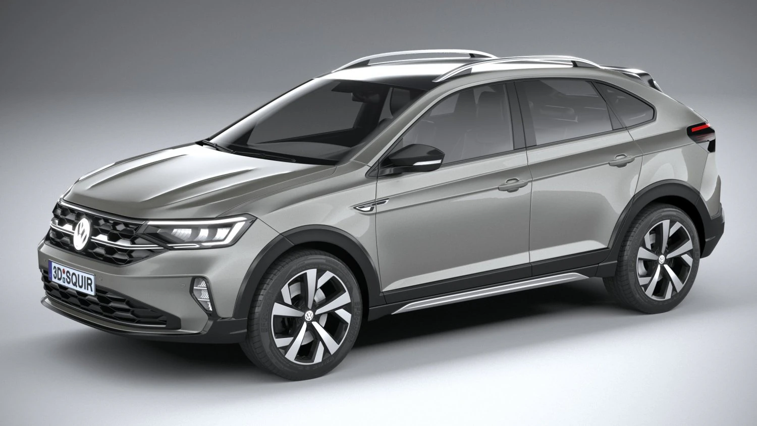 Volkswagen Nivus 2021 3D Model .c4d .max .obj .3ds .fbx .stl .blend 