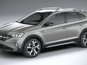 Volkswagen Nivus 2021 3D Model