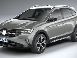 Volkswagen Nivus 2021 3D Model