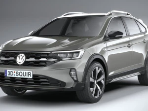 Volkswagen Nivus 2021 3D Model