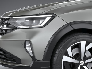 Volkswagen Nivus 2021 3D Model