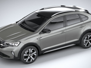Volkswagen Nivus 2021 3D Model