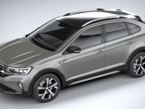 Volkswagen Nivus 2021 3D Model
