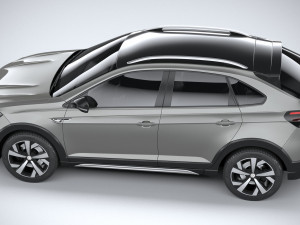 Volkswagen Nivus 2021 3D Model
