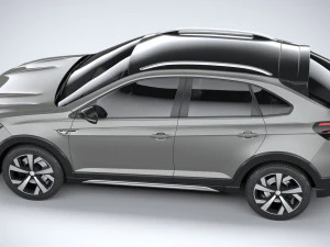 Volkswagen Nivus 2021 3D Model