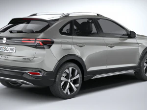 Volkswagen Nivus 2021 3D Model