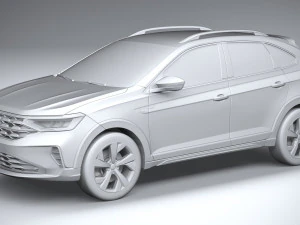 Volkswagen Nivus 2021 3D Model