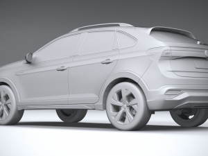 Volkswagen Nivus 2021 3D Model