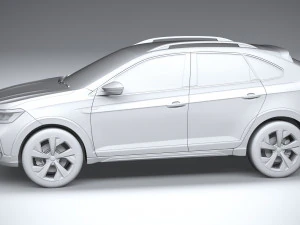 Volkswagen Nivus 2021 3D Model