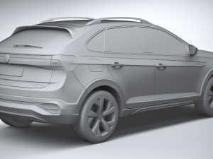 Volkswagen Nivus 2021 3D Model