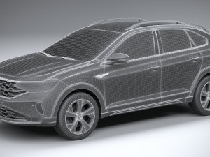 Volkswagen Nivus 2021 3D Model