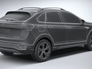 Volkswagen Nivus 2021 3D Model