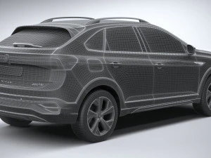 Volkswagen Nivus 2021 3D Model