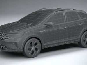 Volkswagen Nivus 2021 3D Model