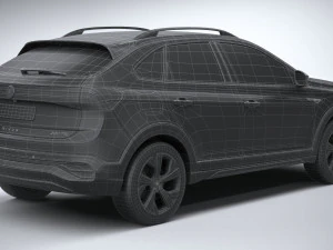Volkswagen Nivus 2021 3D Model