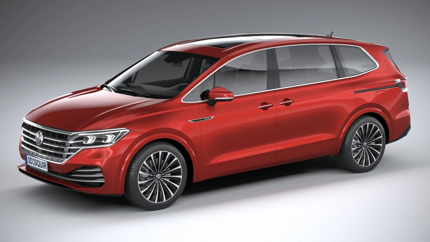 Volkswagen Viloran 2020 3D Model .c4d .max .obj .3ds .fbx .stl .blend 