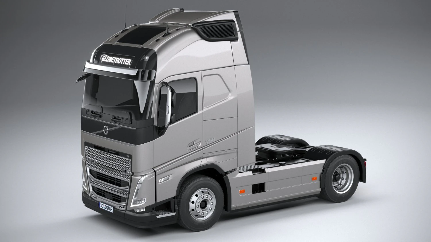 Volvo FH16 2020 3D Model .c4d .max .obj .3ds .fbx .stl .blend 