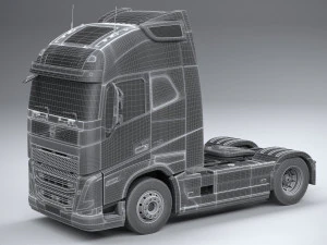 Volvo FH16 2020 3D Model
