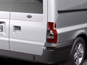 Transit Panel Van Low Roof 2010 3D 모델