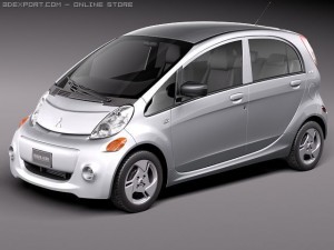 Mitsubishi Imiev USA 2012 Modelo 3D
