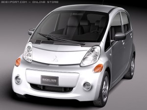 Mitsubishi Imiev USA 2012 Modello 3D