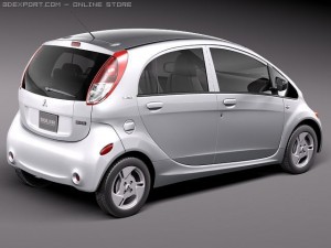 Mitsubishi Imiev USA 2012 Modello 3D