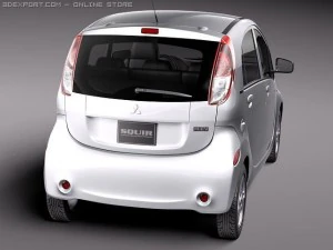 Mitsubishi Imiev USA 2012 3D Model