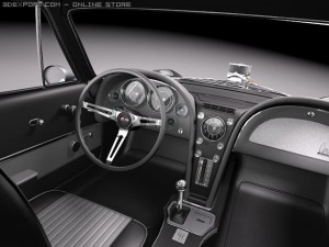 Chevrolet Corvette C2 pro touring Modèle 3D
