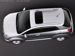 Ssangyong Korando 2011 3D 模型