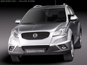 Ssangyong Korando 2011 3D Model