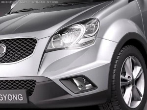 Ssangyong Korando 2011 3D Model