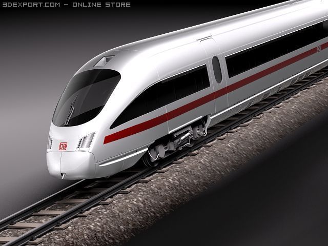 Icet Train 2011 3D Модель .c4d .max .obj .3ds .fbx .stl .blend 