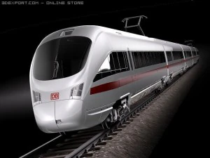 Il treno ghiacciato 2011 Modello 3D