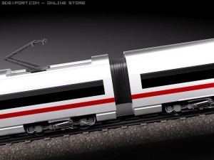 Icet Train 2011 3D Модель