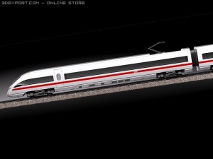 Icet Train 2011 3D Модель