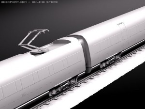 Icet Train 2011 3D Модель