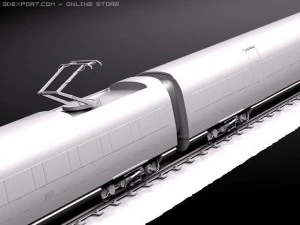 Il treno ghiacciato 2011 Modello 3D