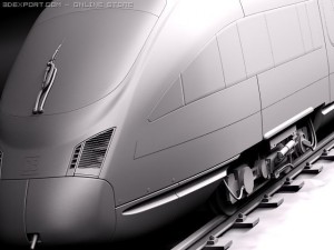Icet Train 2011 3D Модель