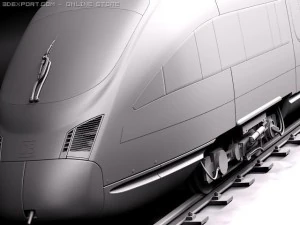 Il treno ghiacciato 2011 Modello 3D