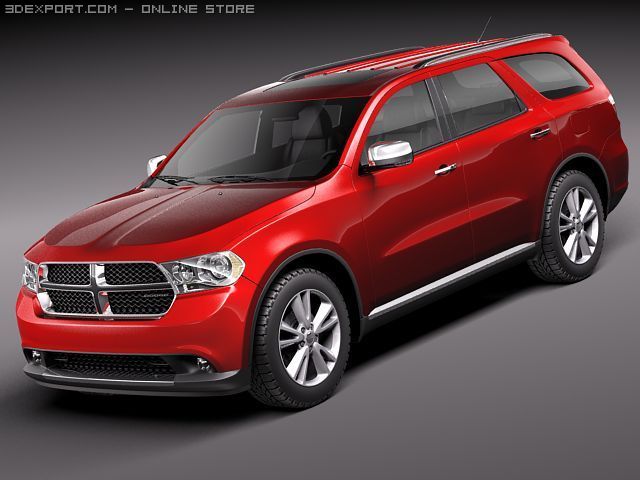 Dodge Durango 2011 3D मॉडल .c4d .max .obj .3ds .fbx .stl .blend 