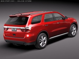 Dodge Durango 2011 3D मॉडल