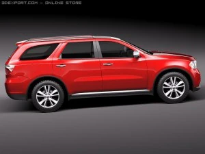 Dodge Durango 2011 3D Model