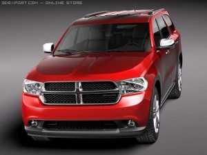 Dodge Durango 2011 3D Model