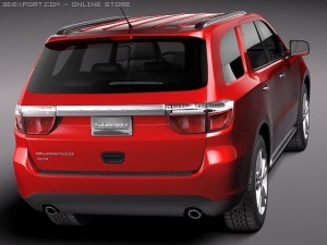 Dodge Durango 2011 3D मॉडल