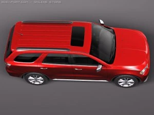 Dodge Durango 2011 3D Model