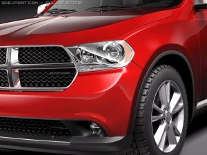 Dodge Durango 2011 3D Model