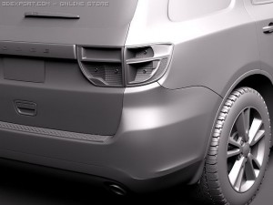 Dodge Durango 2011 3D मॉडल