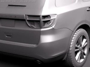 Dodge Durango 2011 3D Model