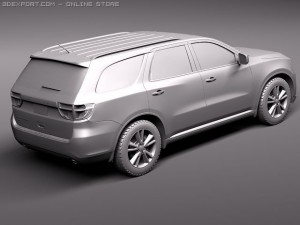 Dodge Durango 2011 3D मॉडल